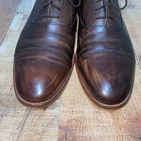 Warfield & Grand leather Oxfords cap toe dress shoe main image 13